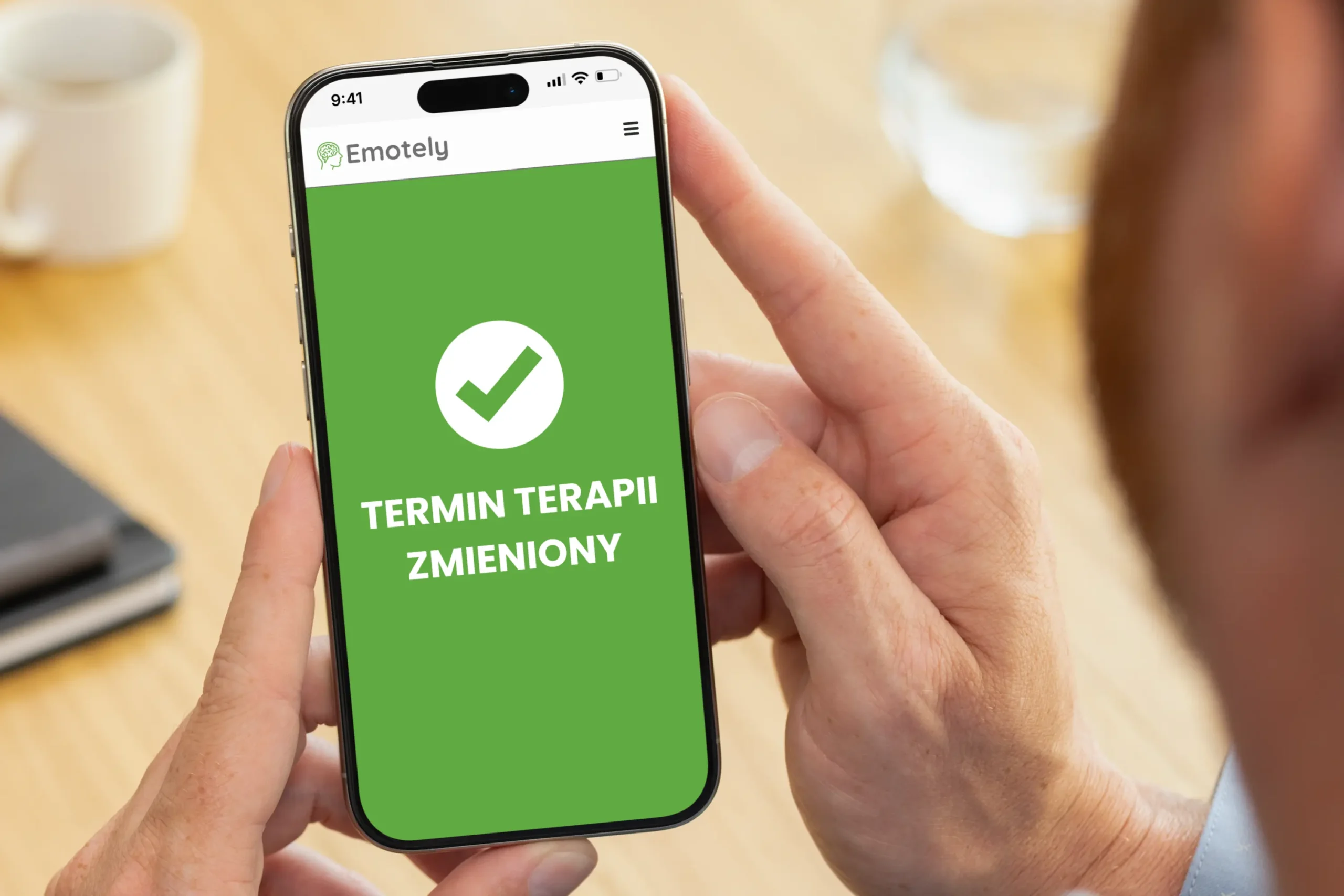 Zmiana terminu sesji terapii online w Emotely.