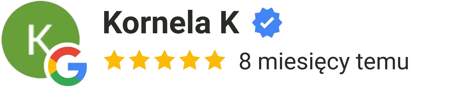 Pozytywna opinia klientki – 5 gwiazdek Google dla psychoterapii online